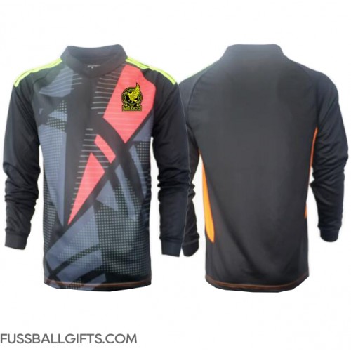 Mexiko Torwart Fußballbekleidung Heimtrikot Copa America 2024 Langarm